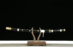 Black Heaven Feather - Katana Forgiato a Mano in acciaio al carbonio 1045