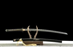 Alternative view of Kill Bill (-碳钢版) - Katana Forgiato a Mano in acciaio al carbonio 1045