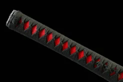 Alternative view of Blood Wind - Katana Forgiato a Mano in acciaio al carbonio 1065
