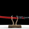 Crimson Edge - Katana Forgiato a Mano in acciaio al carbonio 1065