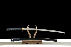 Alternative view of Dark Tide - Katana Forgiato a Mano in acciaio al carbonio 1065