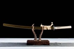 Giuramento Cremisi - Katana Forgiato a Mano in acciaio al carbonio 1065