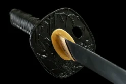 Alternative view of Jade Whisper - Katana Forgiato a Mano in acciaio al carbonio 1065