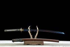 Alternative view of Night Frost - Katana Forgiato a Mano in acciaio al carbonio 1065