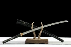 Steel Fang - Katana Forgiato a Mano in acciaio al carbonio 1065