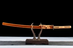 Taglio Senza Traccia - Katana Forgiato a Mano in acciaio al carbonio 1065