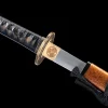 Zanna Spirale - Katana Forgiato a Mano in acciaio al carbonio 1065