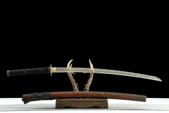 Dark Night Slash - Katana Forgiato a Mano in acciaio al carbonio