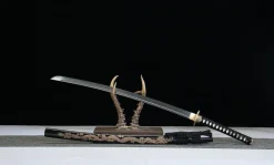 Alternative view of Celestial Dragon - Katana Forgiato a Mano in acciaio per utensili t10
