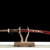 Rose Flame - Katana Forgiato a Mano in acciaio per utensili t10