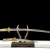 Silver Tide Set - Katana Forgiato a Mano in acciaio per utensili t10