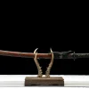 Black Thunder - Katana Forgiato a Mano in acciaio rivestito ceramico