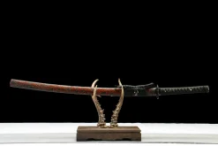 Black Thunder - Katana Forgiato a Mano in acciaio rivestito ceramico