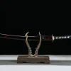 Flame Shadow - Wakizashi Forgiato a Mano in acciaio al carbonio 1045